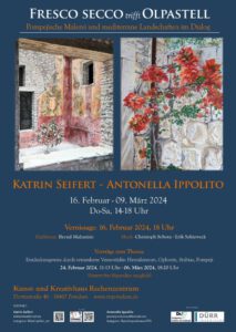 Plakat, Ausstellung, Katrin Seifert, Antonella Ippolito