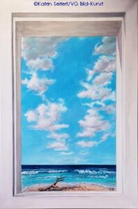 Himmel, Meer, Illusionsmalerei, Katrin Seifert